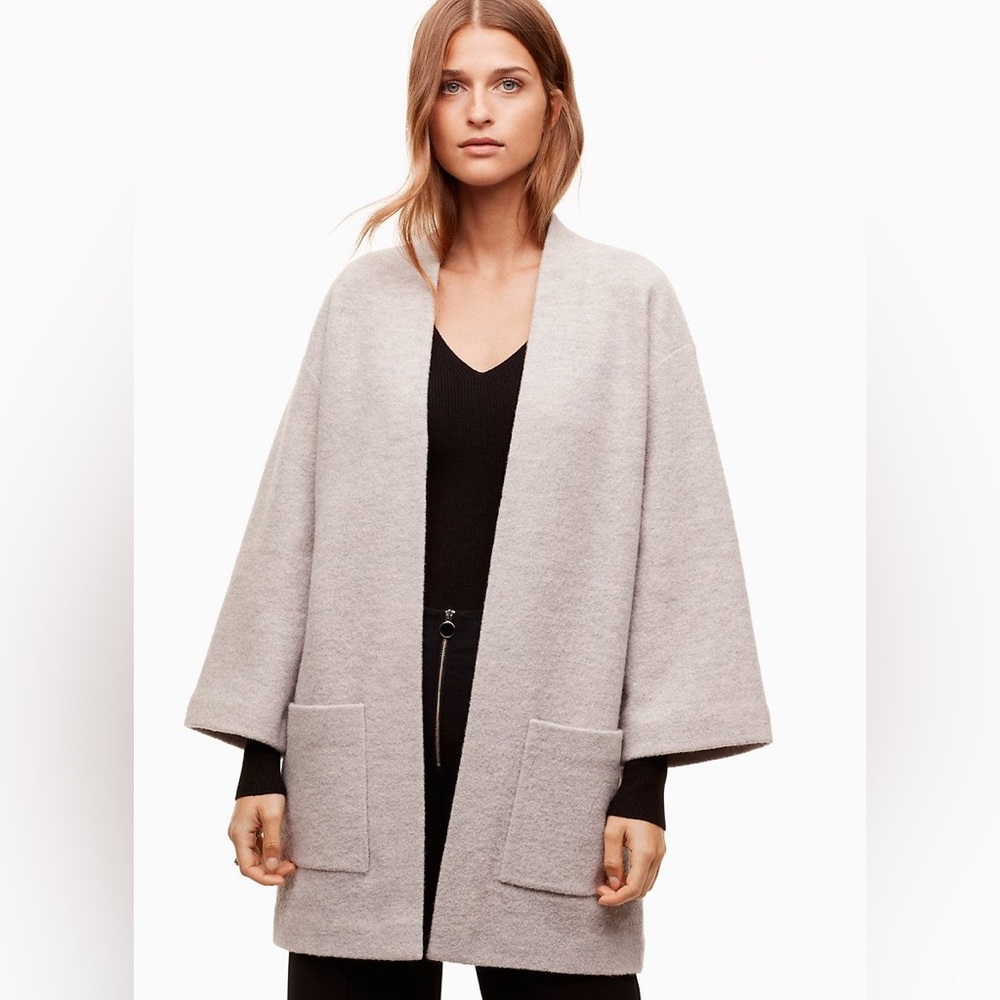 Aritzia Wilfred Brullon Sweater in Heather Birch - 56727